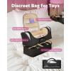 imageDiscreet Bag for Toys Discreet Lockable Toy Storage Bag Organizer Case for Women Men Private Toy Storage Bags Box for Home Travel