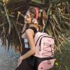 imageTennis Bag Holds 2 Rackets Professional Tennis Bags for Women Tennis Backpack with Ventilated Shoe CompartmentPink