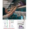imageUnderseat Carry On Luggage with Wheels Airline Approved Personal Item Luggage 16Inch Multifunctional Underseat Luggage Lightweight Overnight Suitcase for Women Bussiness Travel Beige BrownPurple